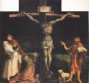 Matthias  Grunewald The Crucifixion (nn03) oil on canvas